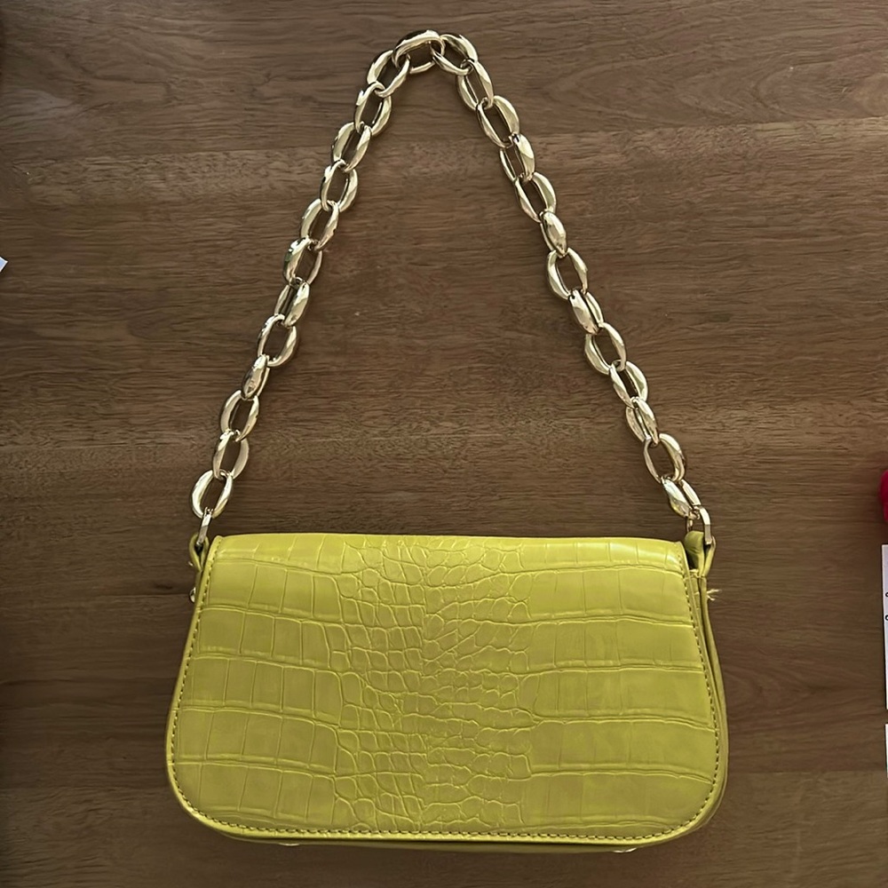 ZARA Lime Green Handbag
